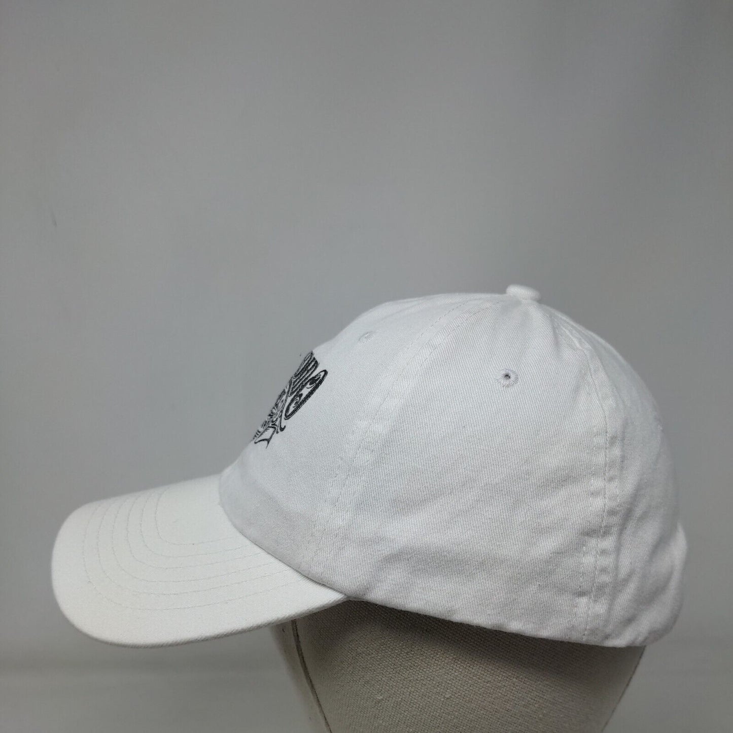 El Bandido Yankee Tequila Company Slideback Hat White OSFM Adjustable Cotton
