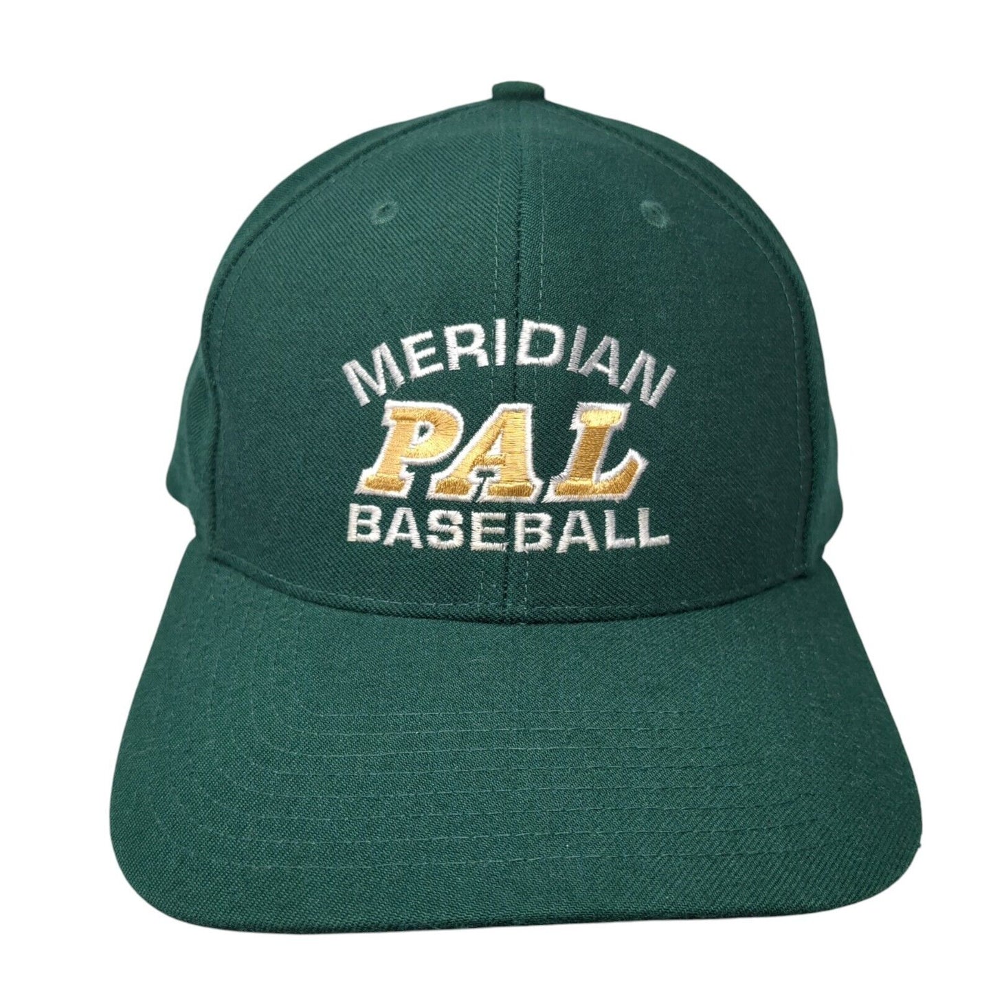 Meridian PAL Baseball Snapback Hat Green Large Adjustable Richardson