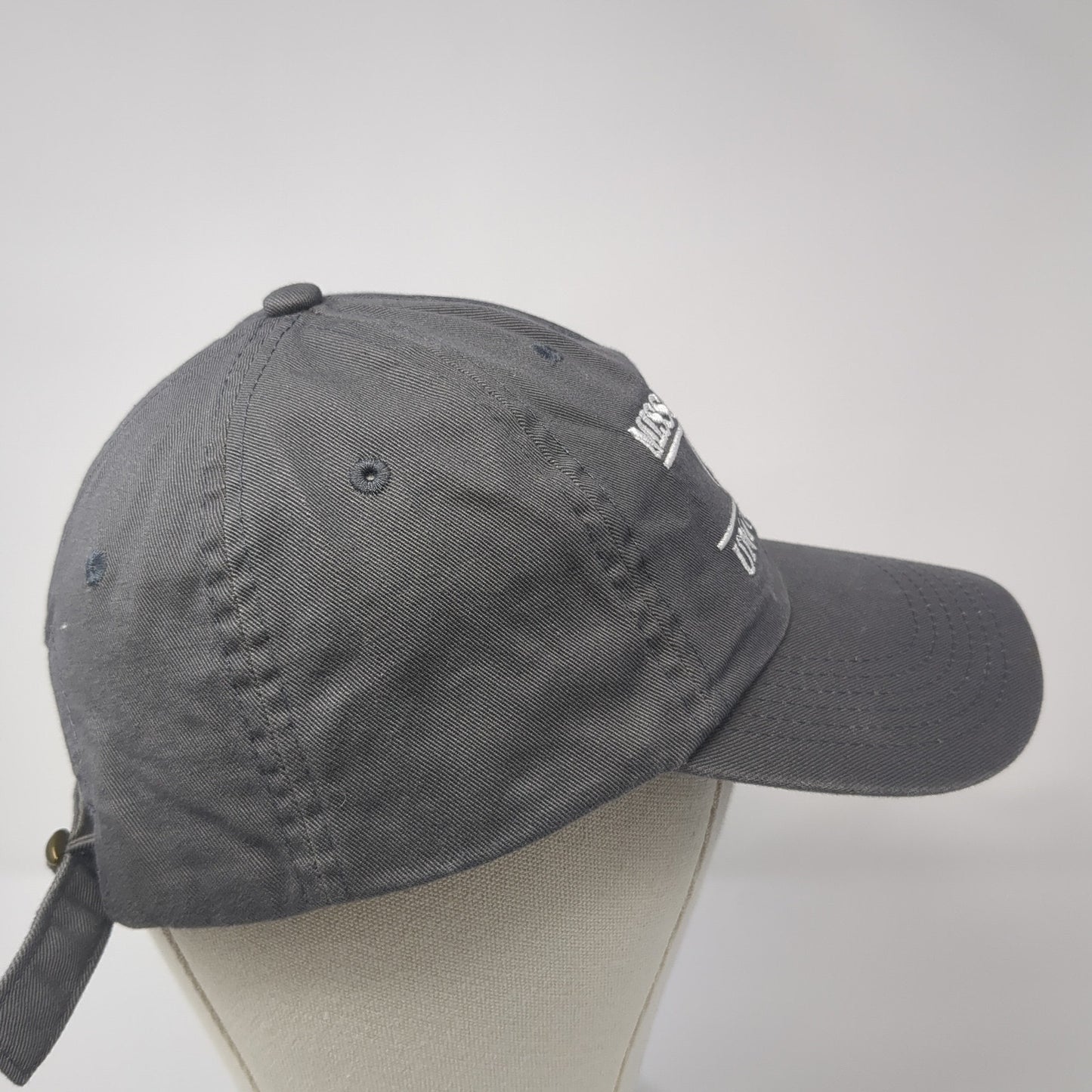 Missouri State University Slideback Baseball Cap Gray OS Adjustable 6 Panel