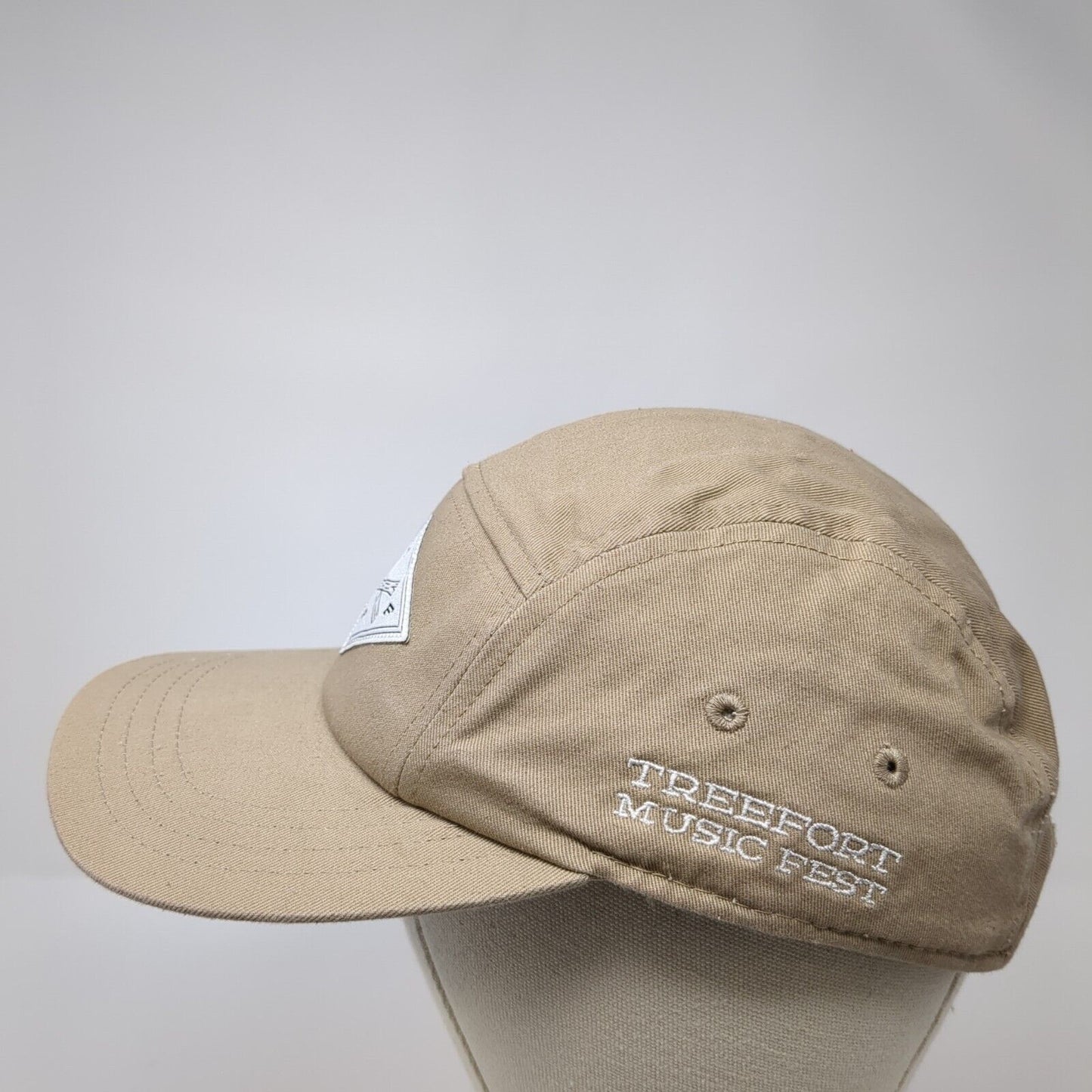 Treefort Music Fest Snapback 5 Panel Hat Tan One Size Adjustable Pukka