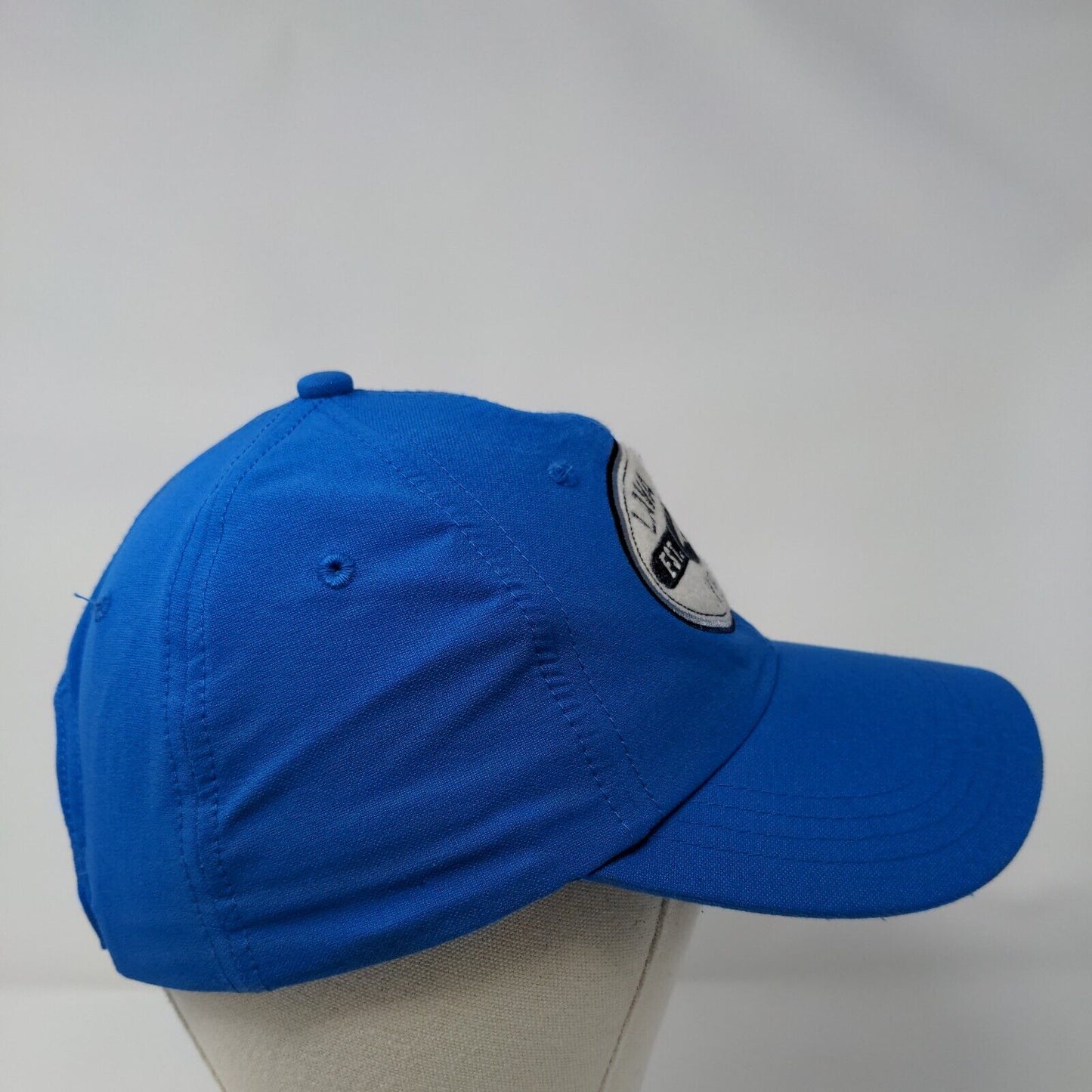 Lava Lakes Oregon Est. 1959 Strapback Hat Blue OS Adjustable Ouray Sports Wear