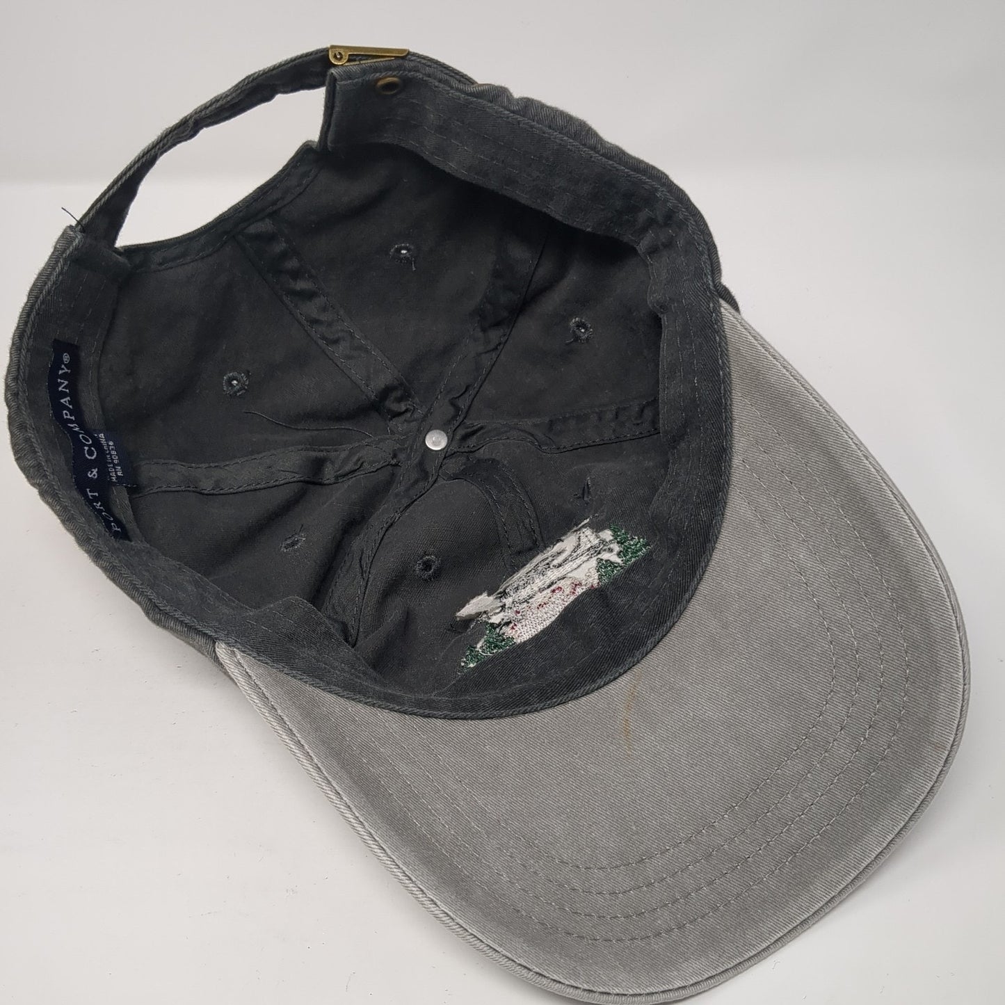 Johnson Creek Yellow Pine ID Slideback Hat Gray One Size Port & Company