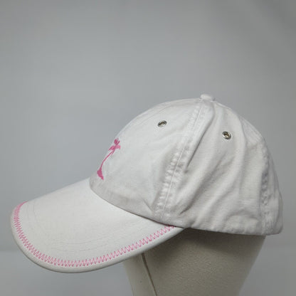 Garden of Hope & Courage Slideback Hat White OS Adjustable Tommy Bahama Cotton