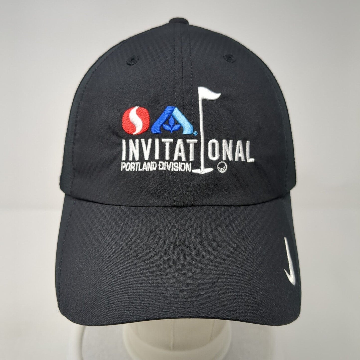Invitational Portland Division Strapback Hat Black OS Adjustable Nike Dri-Fit