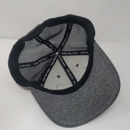 Dad Vibes Snapback Trucker Hat Gray One Size Adjustable Mesh Back 6 Panel