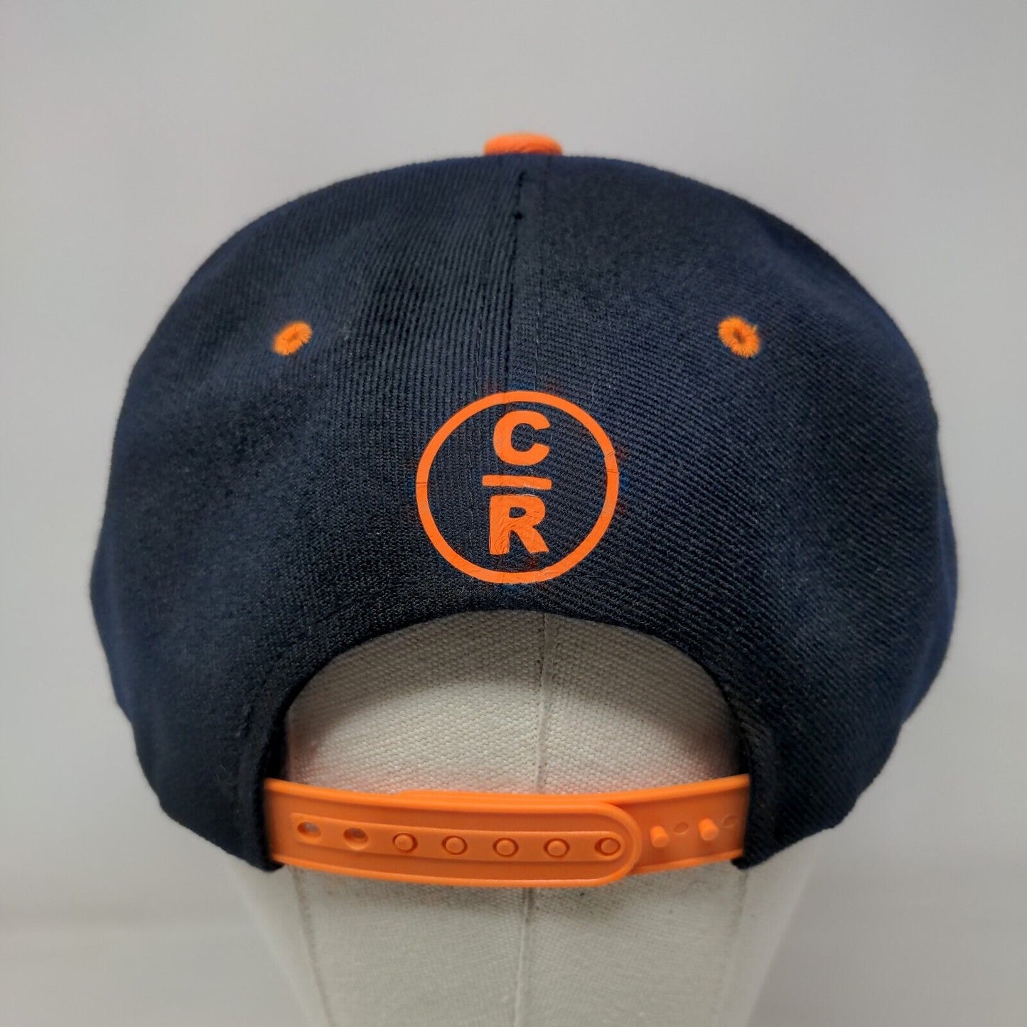 C/R Snapback Hat Multi OSFA Adjustable Colorblock Vent Holes Pit Bull