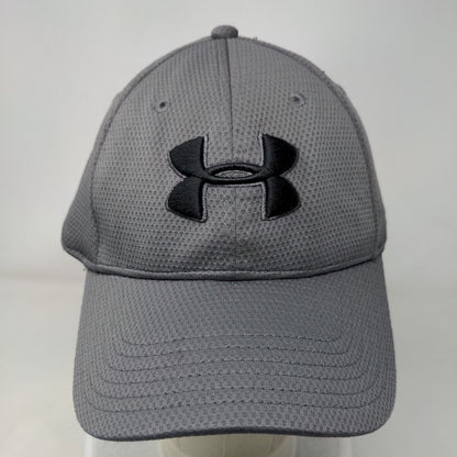 Under Armour Fitted Golf Hat Gray Large/XL Embroidered Logo Vent Holes