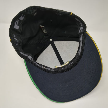 Fox Fitted Hat Multi L/XL Embroidered Flexfit Colorblock 6 Panel