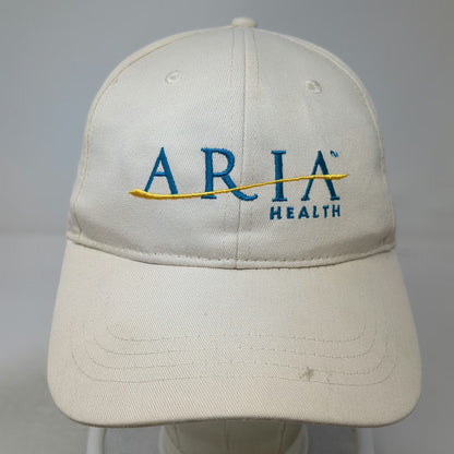 Cap America Baseball Cap Beige OSFM Strapback Aria Health Medical Provider Hat
