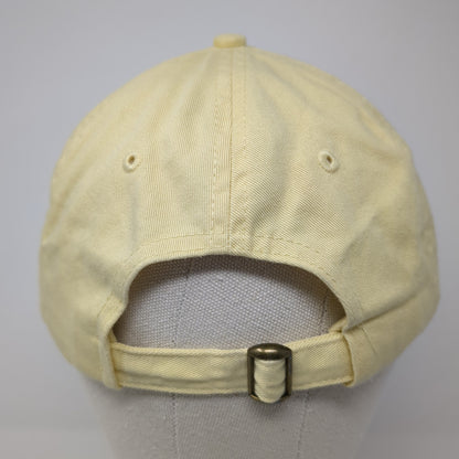 MKR Monogram Baseball Cap Yellow One Size Adjustable Embroidered 6 Panel