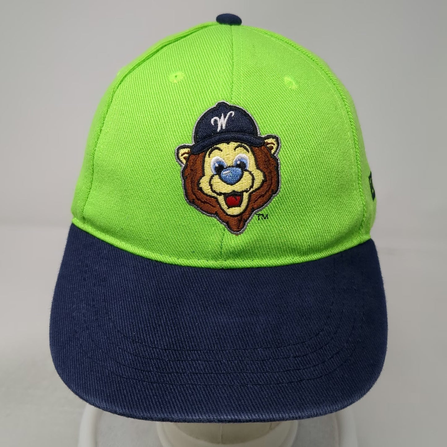 Worcester Bravehearts Boys TD Bank Logo Baseball Cap Green Blue One Size Hat