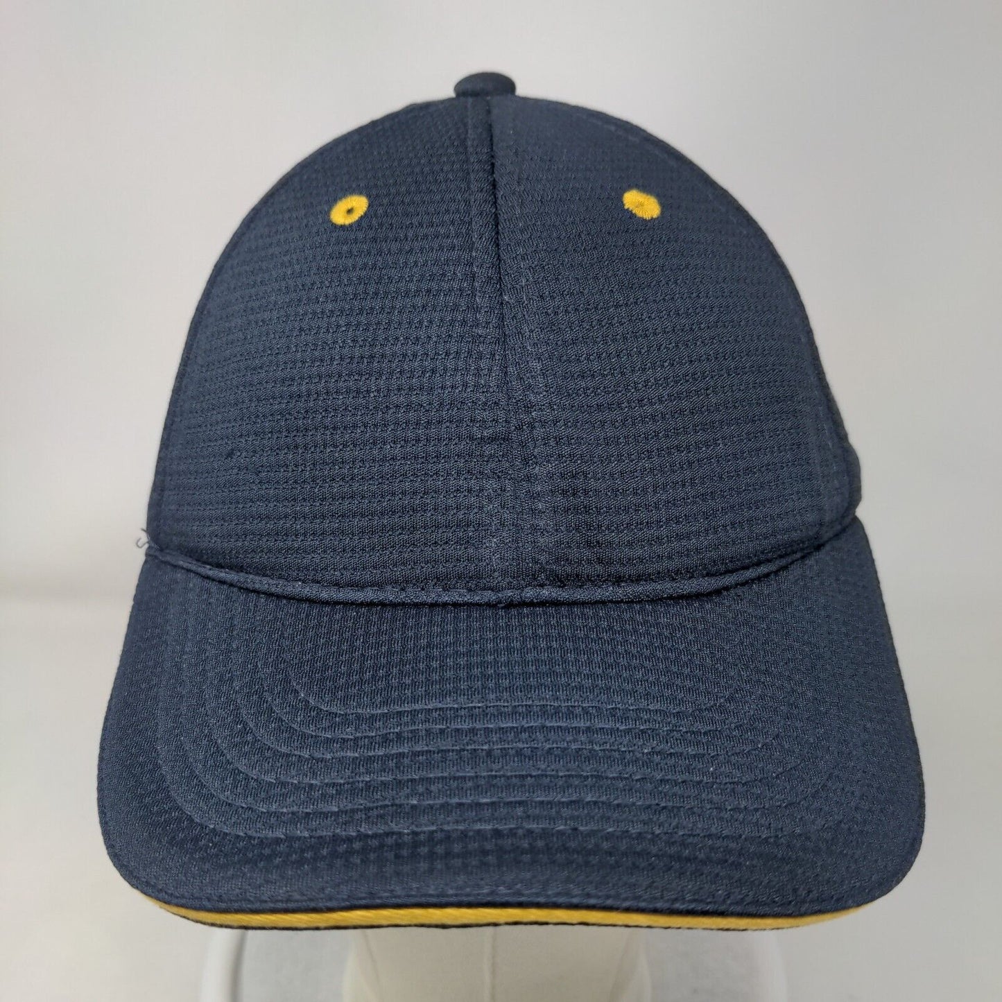 McDonald's Snapback Hat Blue One Size Adjustable Blank Apparel Collection