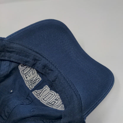 New York Est. 1664 Strapback Hat Blue OSFA Adjustable Embroidered Torkia Apparel