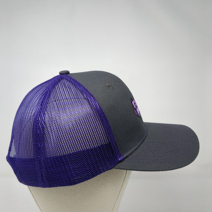 Two Owls Snapback Trucker Hat Multicolor OS Mesh Back Adjustable Port Authority