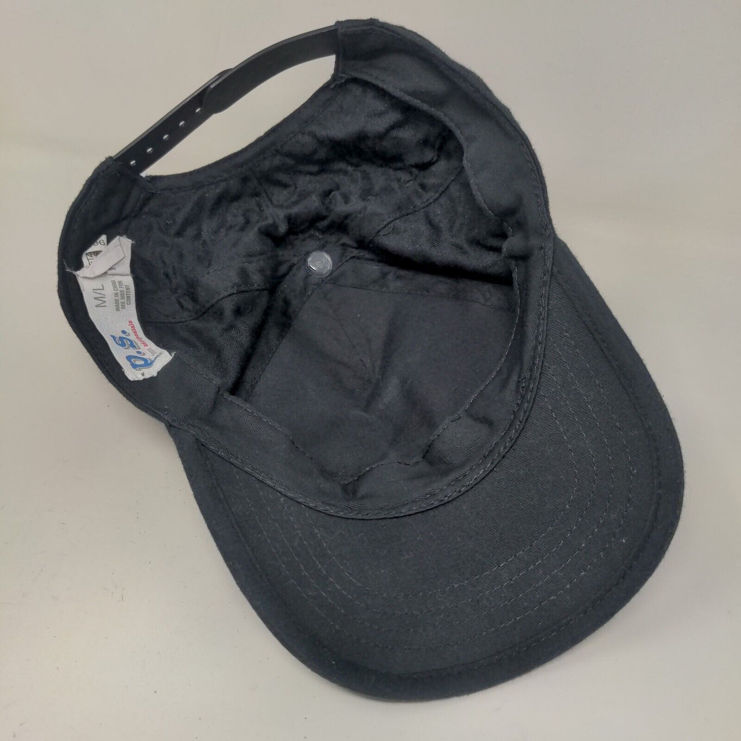 P.S. From Aeropostale Girl's Snapback Hat Black Size M/L Chic Accent
