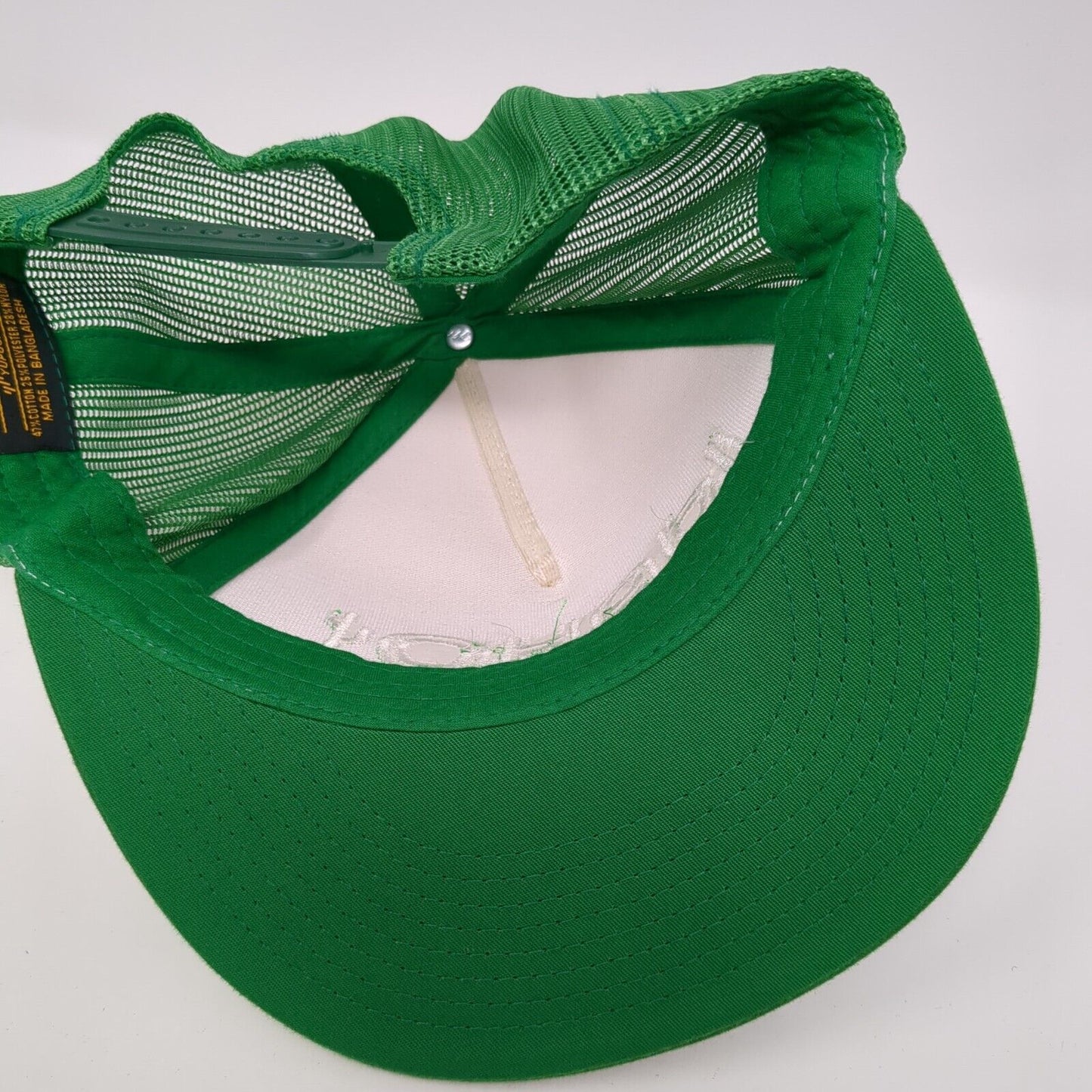 Idaho Snapback Trucker Hat Green OS Adjustable Mesh Back The Classic Yupoong