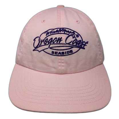 Oregon Coast Seaside Pink One Size Baseball Cap Slideback Cotton Graphic hat