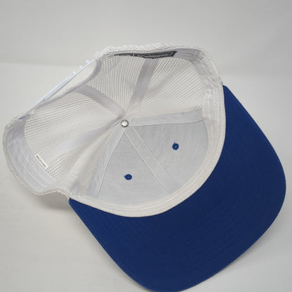 Blind Source Snapback Trucker Hat Blue One Size Adjustable Mesh Back Richardson