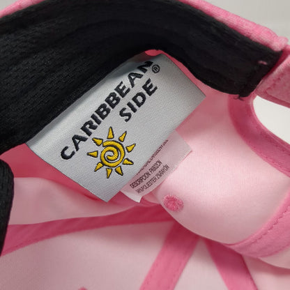 Caribbean Side Cancun Mexico Nautical Anchor Pink One Size Baseball Cap Hat