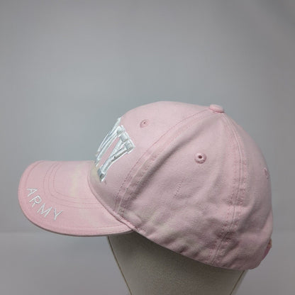 Army Strapback Hat Pink One Size Adjustable Embroidered Rothco 6 Panel
