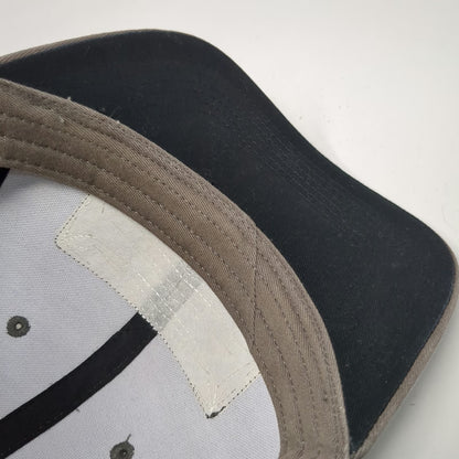 onX Hunt Trucker Hat Gray Black One Size Mesh Back Topographic Patch Snapback