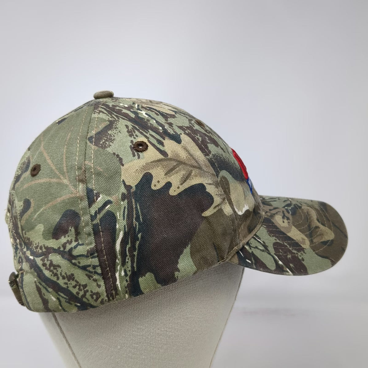 Graffiti Baseball Cap Green Brown One Size Camo KYB Shocks Struts Automotive Hat