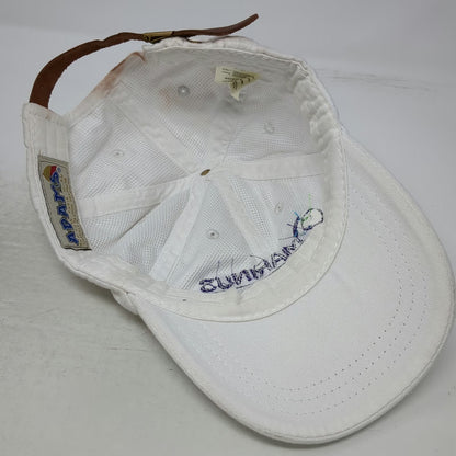 Adams Baseball Cap White One Size Marinus Early Talent Program Strapback Hat
