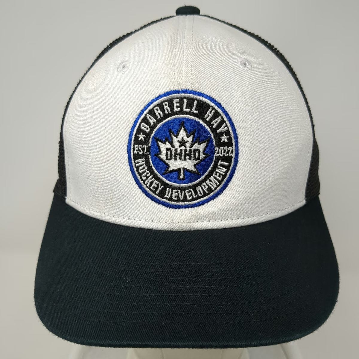 Champro Trucker Hat Black One Size DHHD Hockey Development Mesh Patch Snapback