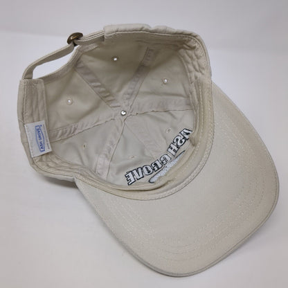 Ash Grove Slideback Hat Tan One Size Adjustable Embroidered Vent Holes