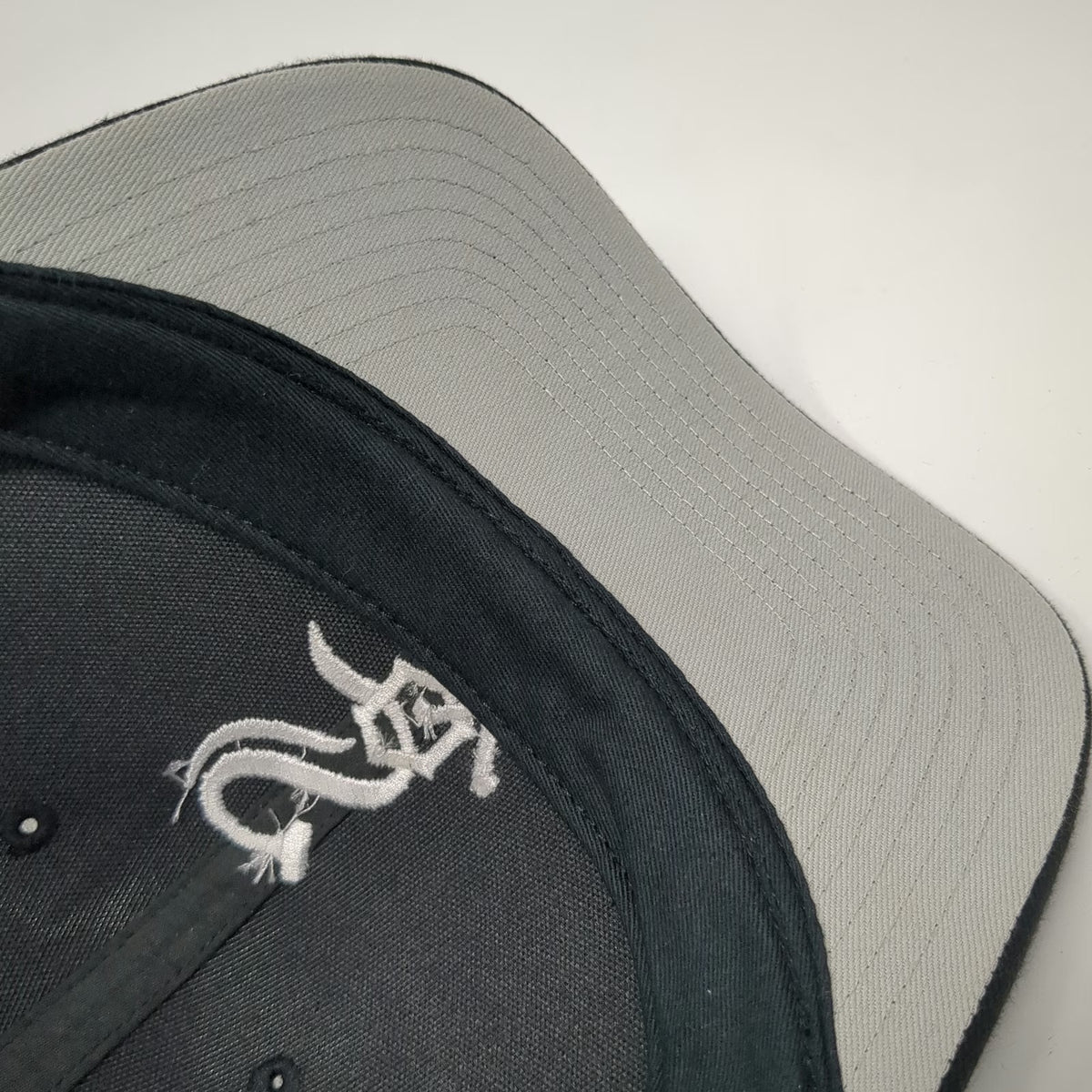 '47 Chicago White Sox MLB Trucker Hat Black One Size Mesh Snapback Embroidered