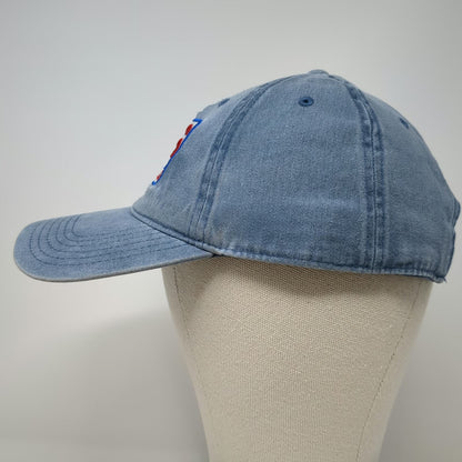 Otto Baseball Cap Blue One Size Republic Storage Patch Slideback Cotton Hat