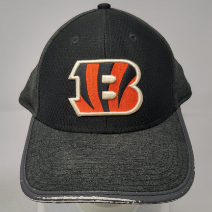 Cincinnati Bengals NFL New Era Cap Gray L Mesh Perforated Stretch Fit Hat