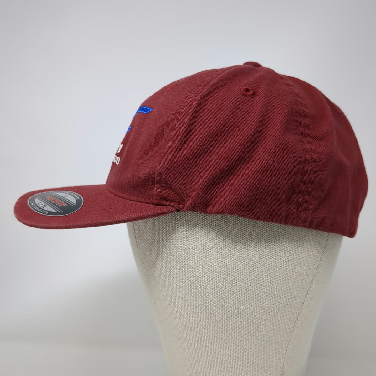 Port Authority Baseball Cap Red XL West Valley Construction WVC Flexfit Hat