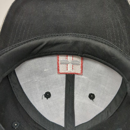 Alberto SA Switzerland Flag Baseball Cap Black One Size Hat Slideback Cross