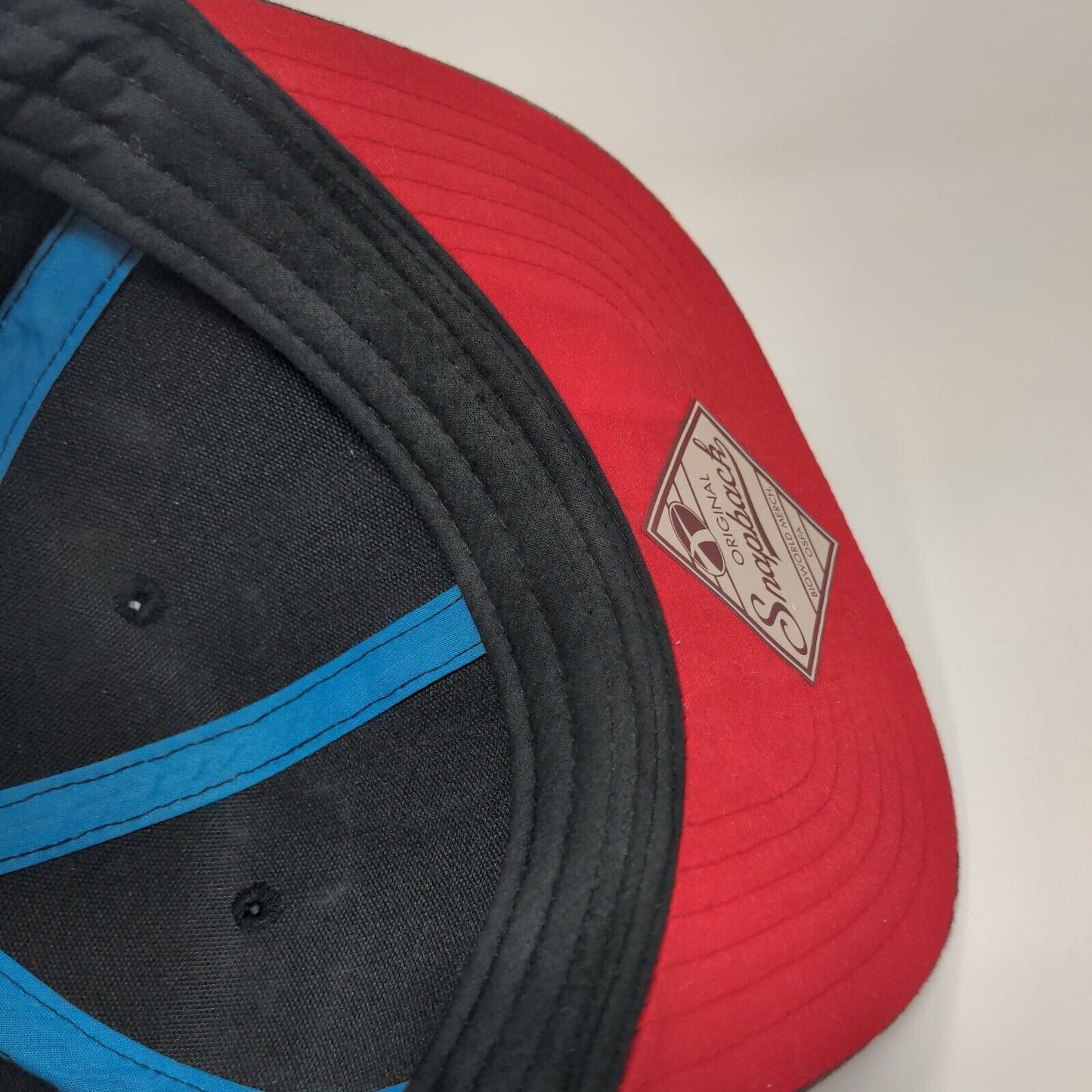 Spiderman Snapback Hat Multicolor OSFM Adjustable Marvel 6 Panel