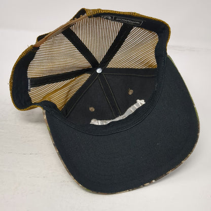 Richardson Trucker Hat Green One Size Allo-Matic Realtree Max-5 Camo Snapback