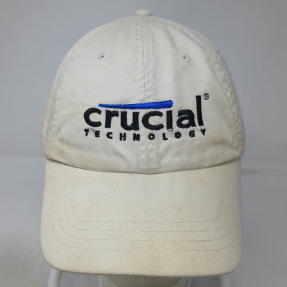 Toppers Baseball Cap Beige One Size Crucial Technology Slideback Hat
