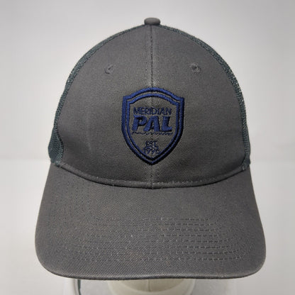 Meridian PAL Snapback Mesh Back Trucker Hat Gray One Size Port Authority