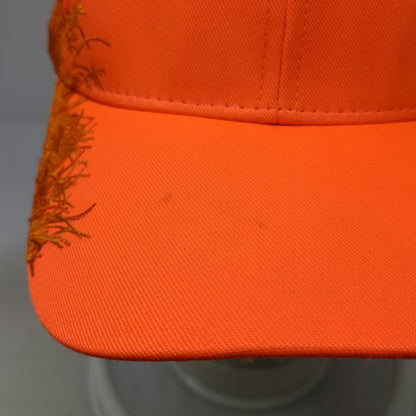Dri Duck Baseball Cap Orange OSFM Embroidered Deer Hunting Wildlife Series Hat