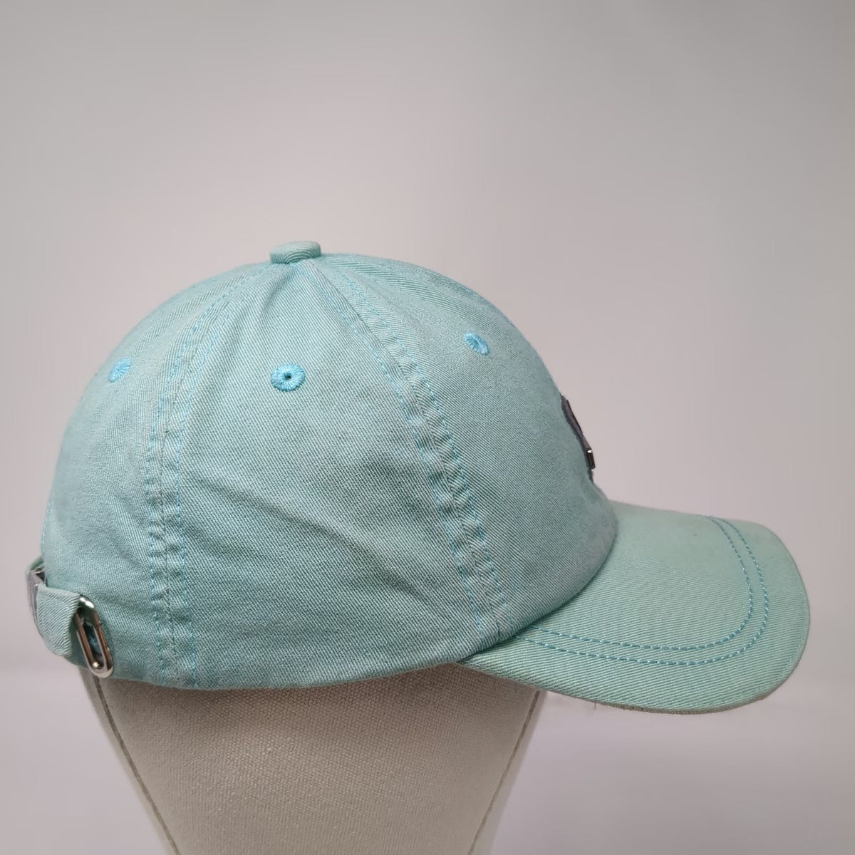 Polo Academy Baseball Cap Blue OSFM Slideback Embroidered Cotton Patch Logo Hat