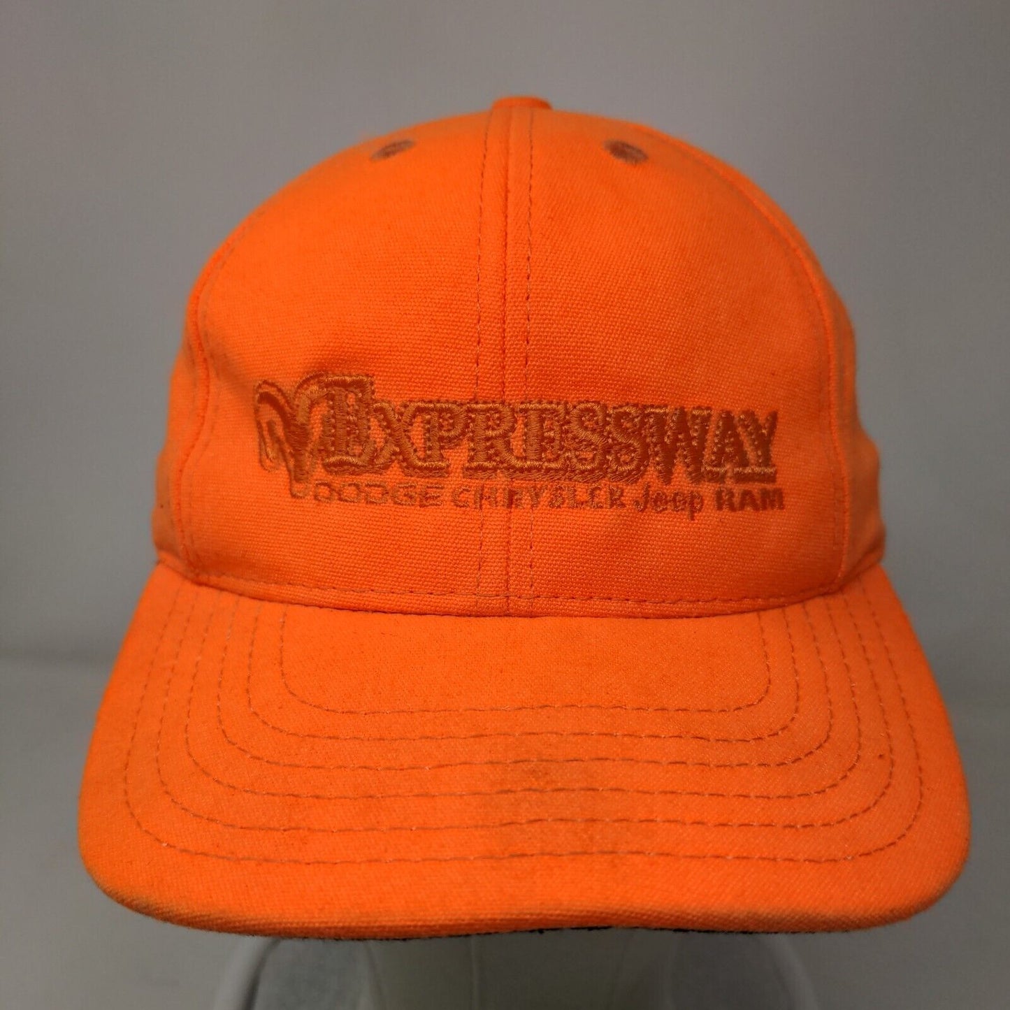 Expressway Dodge Chrysler Jeep Ram Snapback Hat Orange One Size