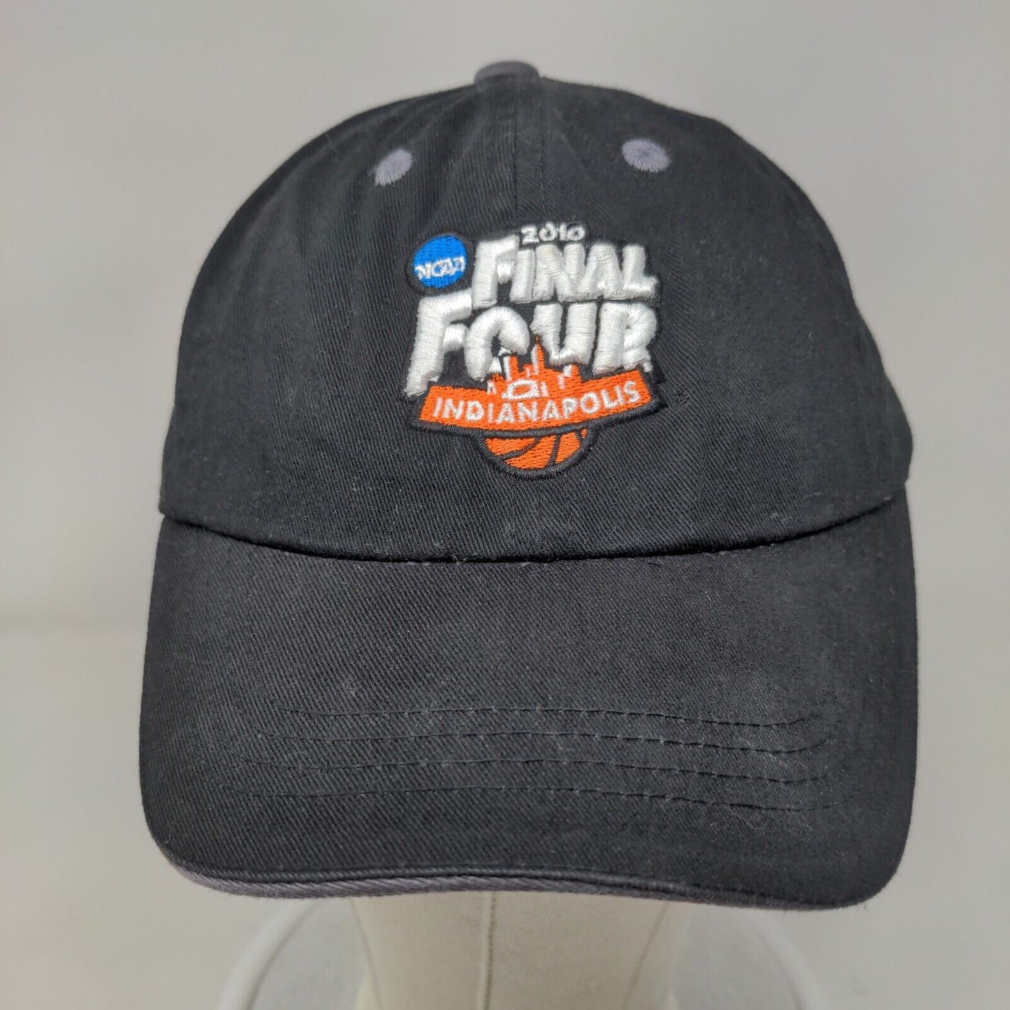 NCAA Final Four 2010 Indianapolis Boys Youth Slideback Hat Black Embroidered