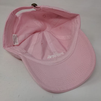 Period. On. Slideback Hat Pink One Size Embroidered Adjustable 6 Panel