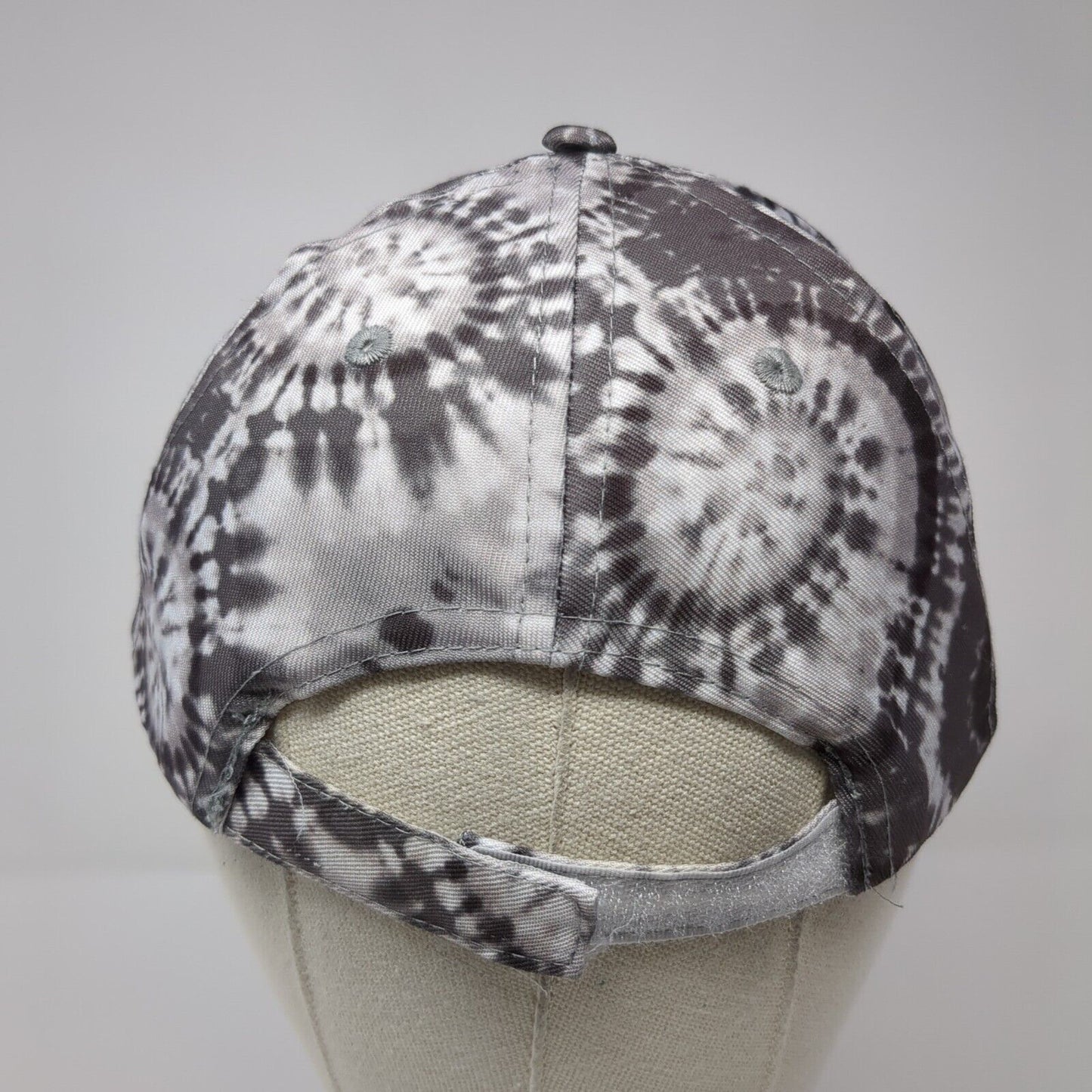 Unbranded Strapback Hat Multicolor OS Adjustable Tie Dye Vented Holes 6 Panel