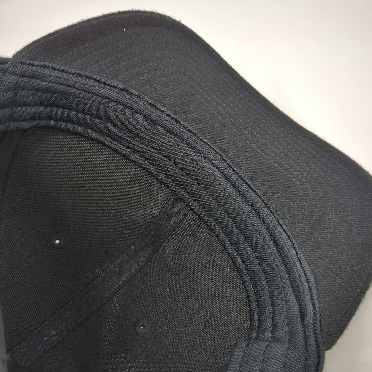 Hurley Baseball Cap Black One Size Boise State Embroidered Logo Stretch Fit Hat