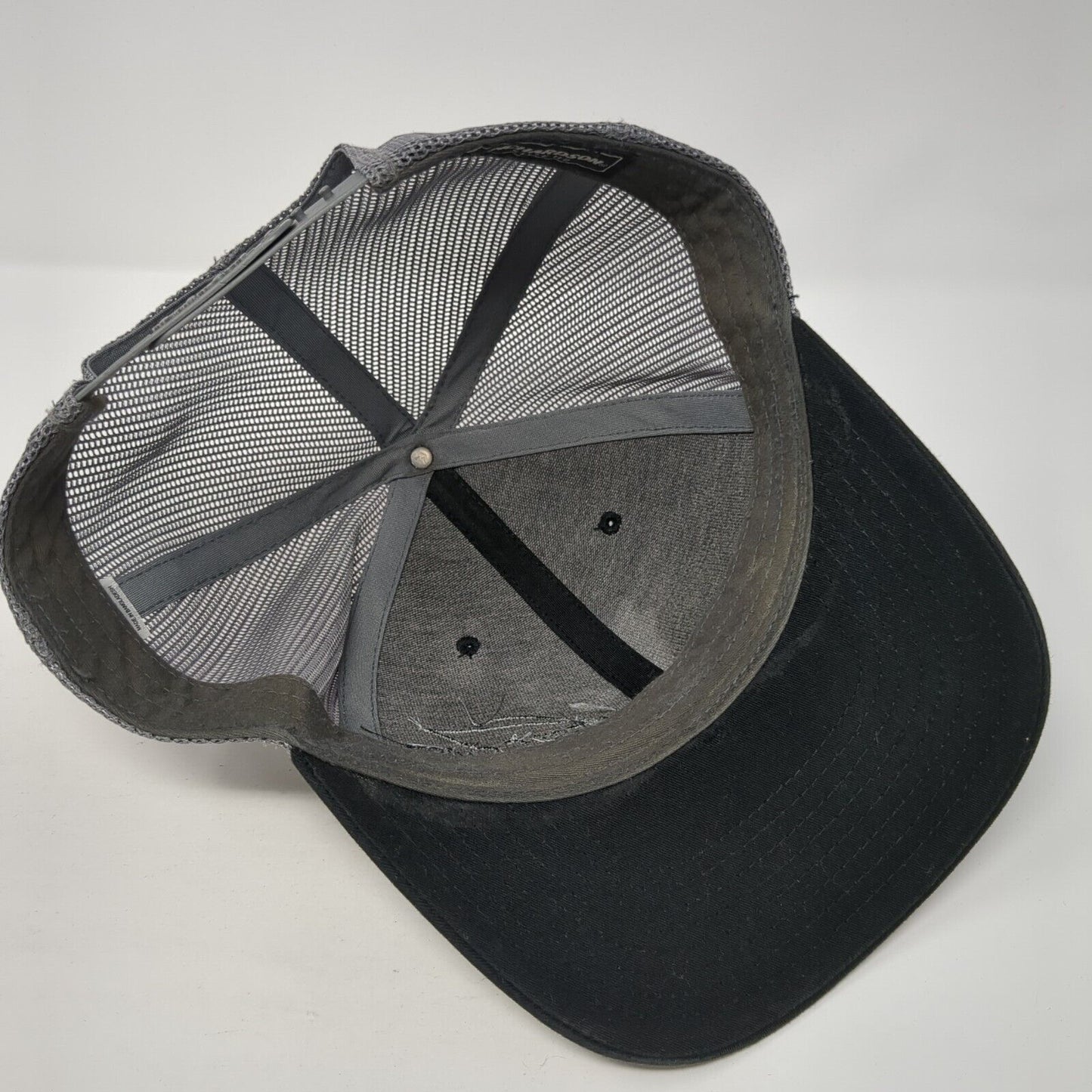 West Coast Boat Center Snapback Trucker Hat Black One Size Mesh Back