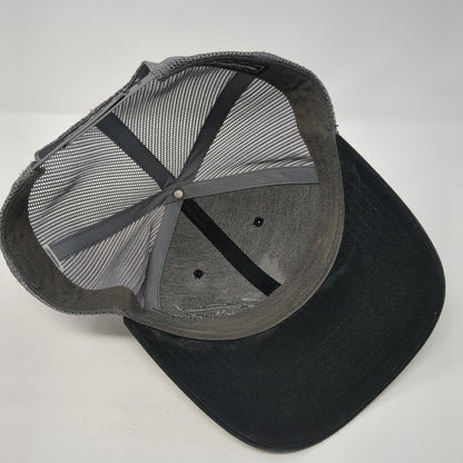 West Coast Boat Center Snapback Trucker Hat Black One Size Mesh Back