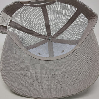Lowe's 4 PROS Trucker Hat Gray One Size Mesh Snapback Workwear Logo Employee