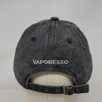 Vaporesso Slideback Hat Gray One Size Embroidered Adjustable 6 Panel