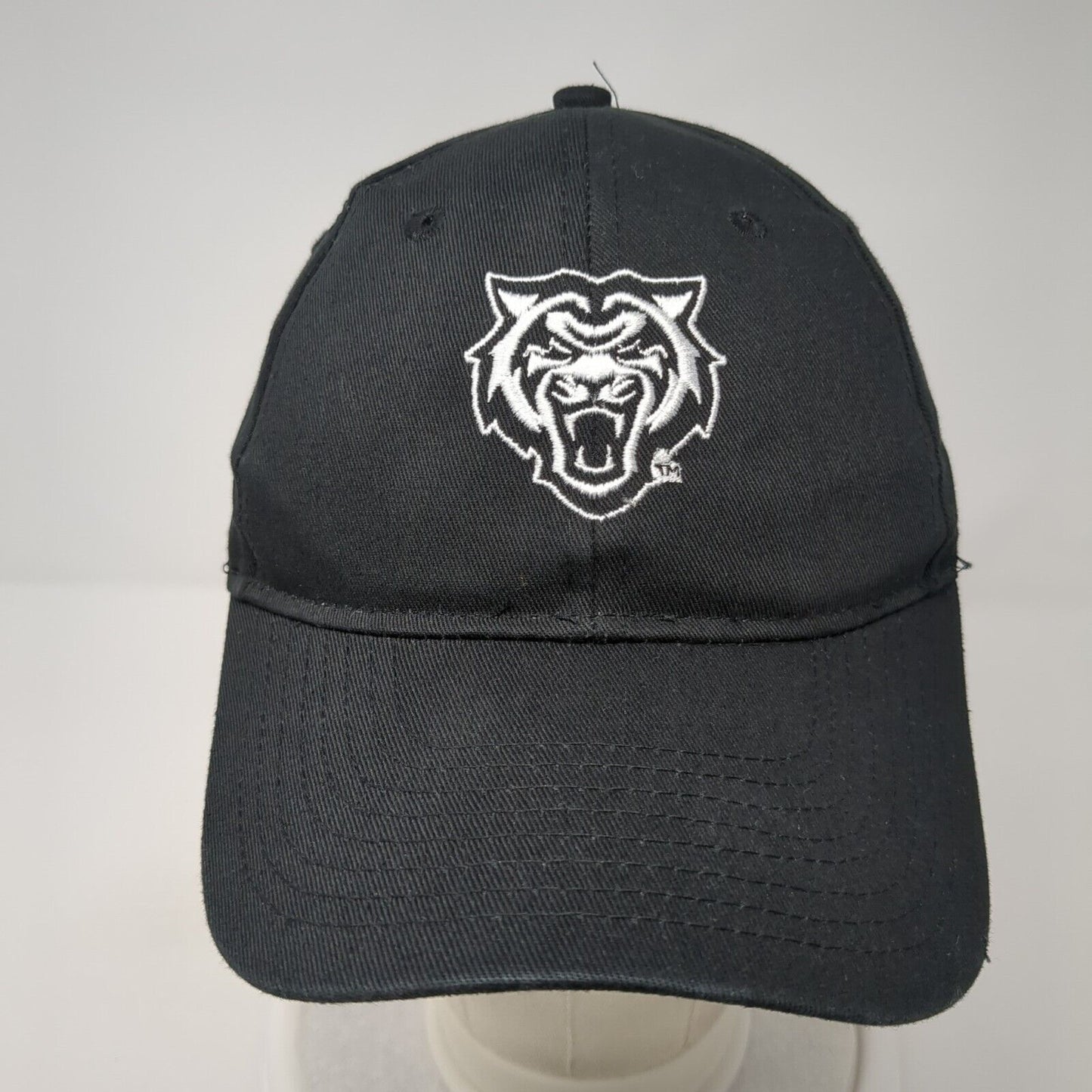 Idaho State Bengals Strapback Hat Black Embroidered Logo OSFA NCAA
